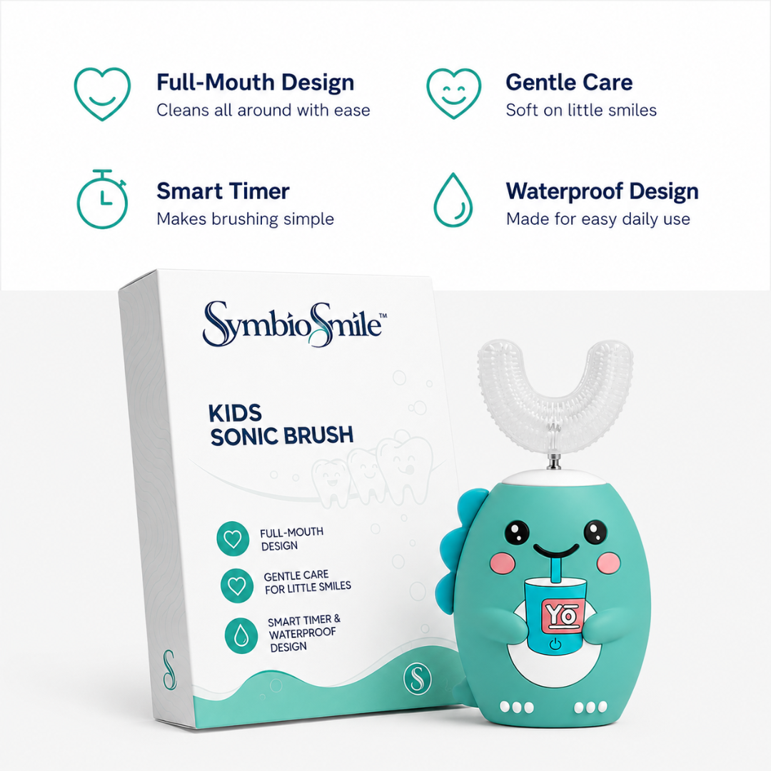 Kids Sonic U-Shape Toothbrush