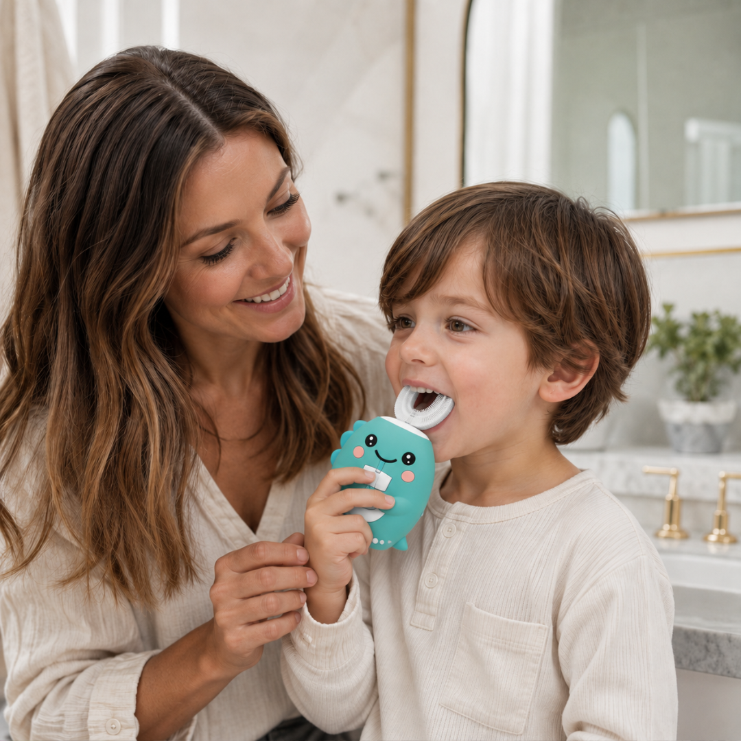 Kids Sonic U-Shape Toothbrush